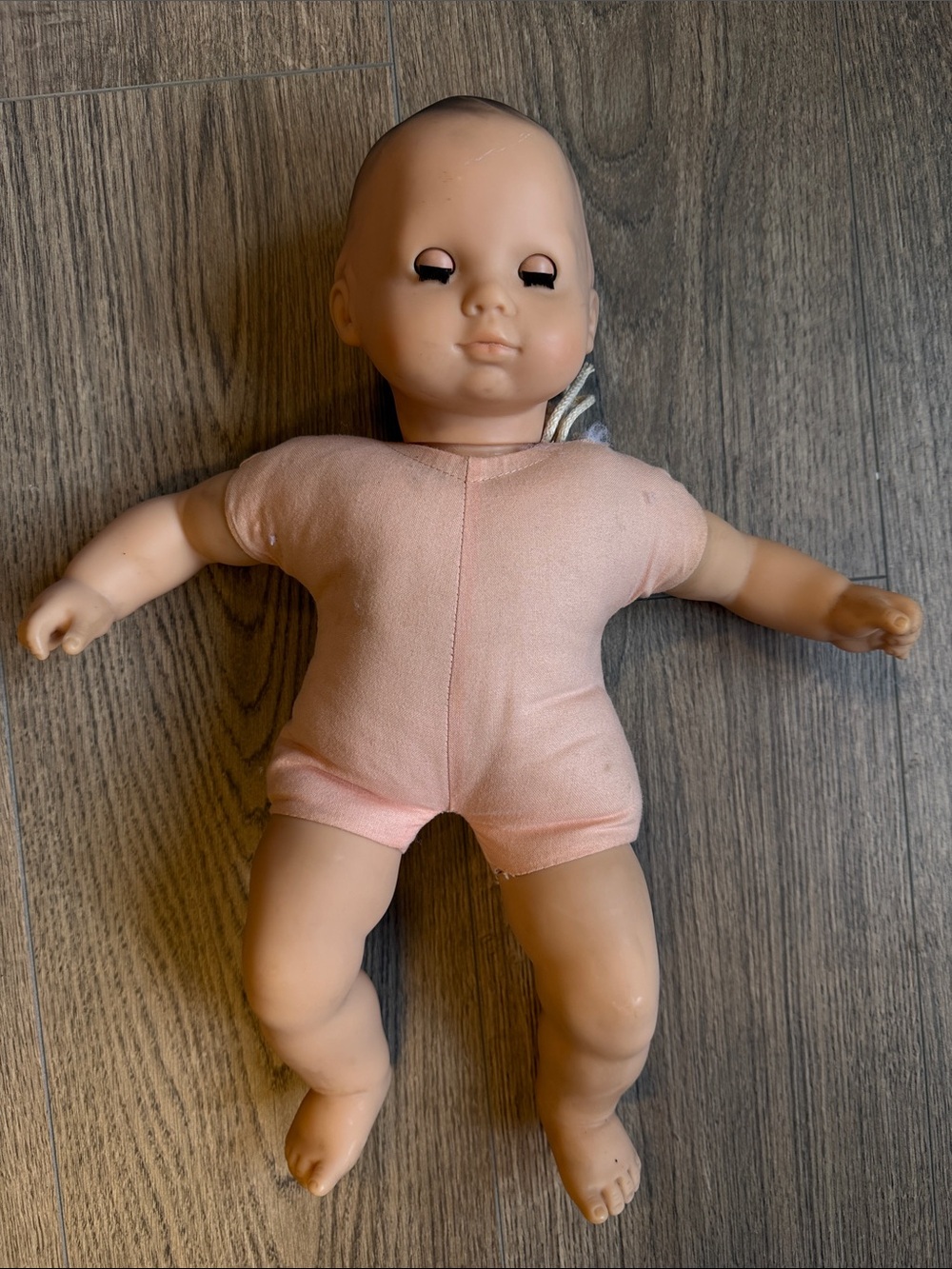 Pleasant Company AMERICAN GIRL Bitty BABY DOLL, Brown EYES & Head